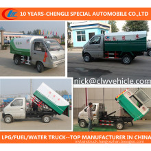 4X2 Rubbish Truck Small Garbage Truck 4X2 Gasoline Garbage Truck